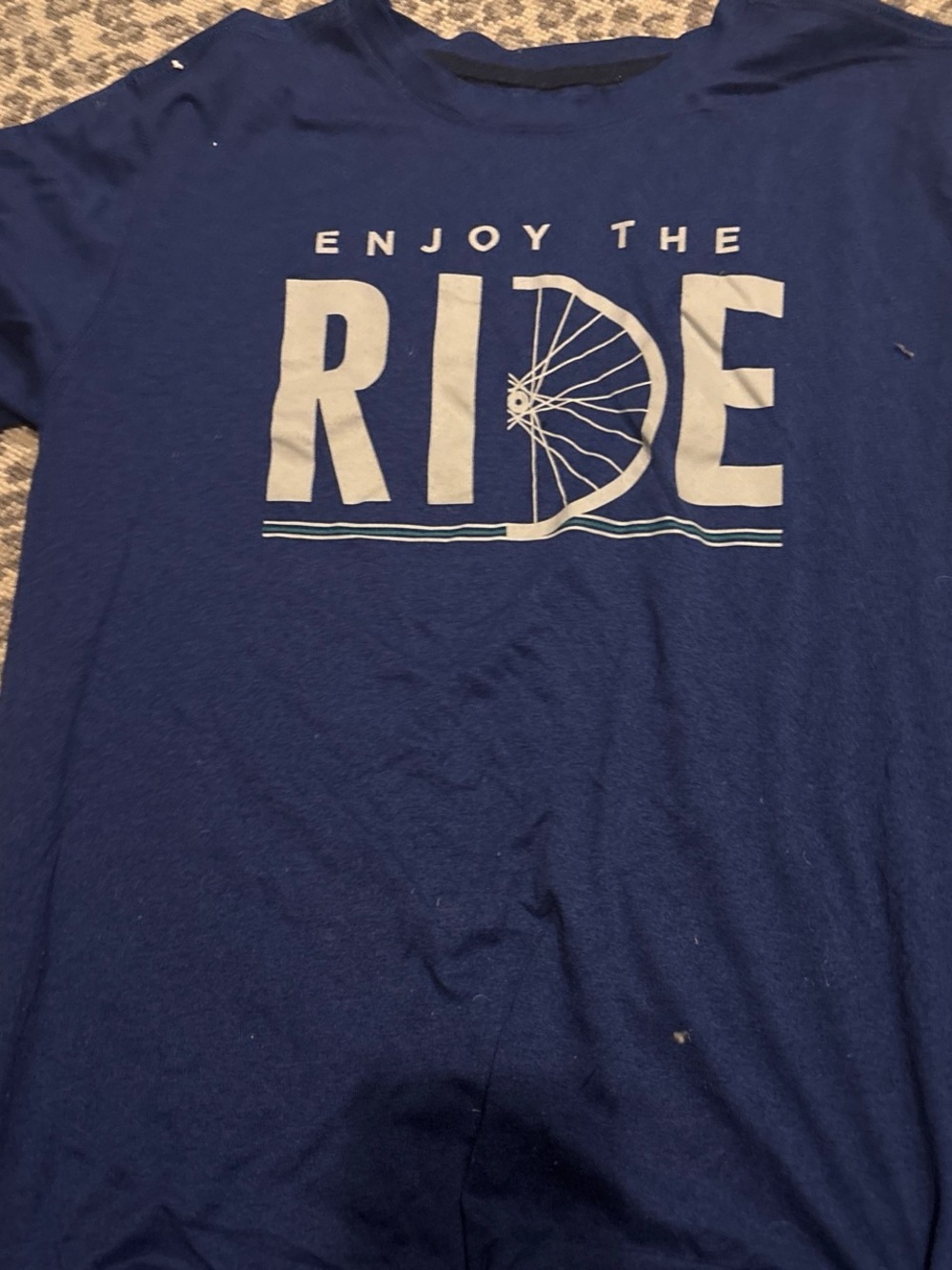 Old Navy Navy Blue “Enjoy The Ride” Graphic Tee